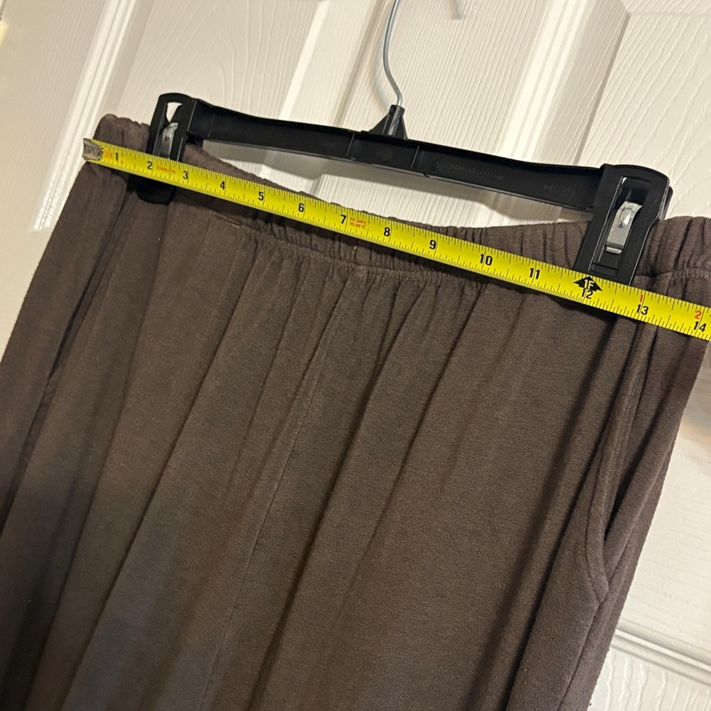 Bryn Walker Brown Relaxed Fit Pants with pockets Sz M - Picture 8 of 10